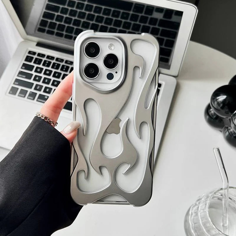 3D Flame Shield – Slim, Shockproof, Stylish