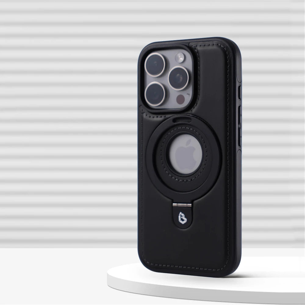 Luxury Magnetic Leather Stand Case