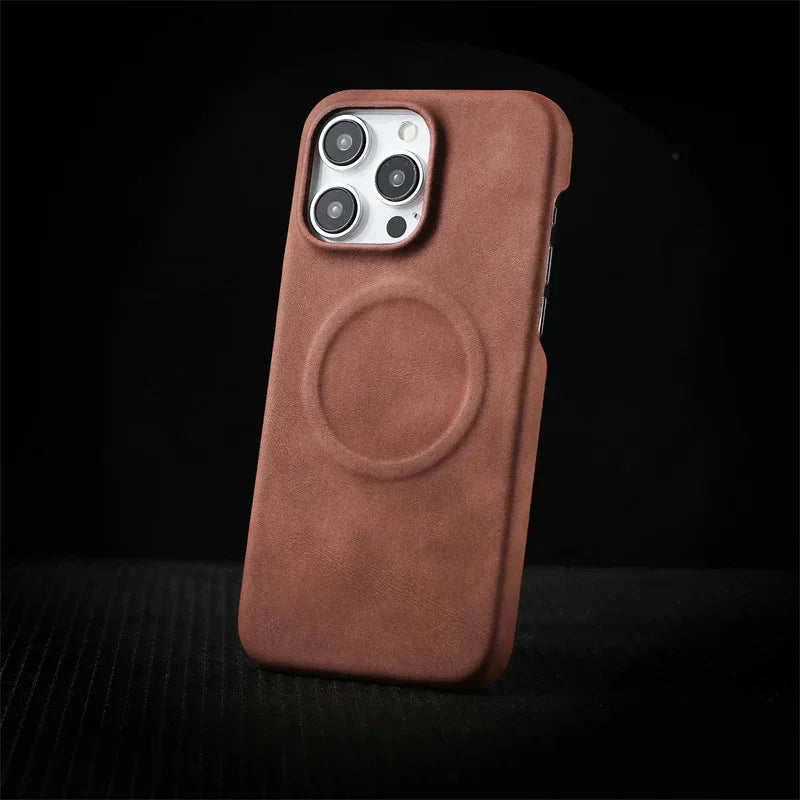 Shockproof Leather Magnetic Case