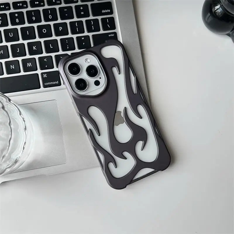 3D Flame Shield – Slim, Shockproof, Stylish