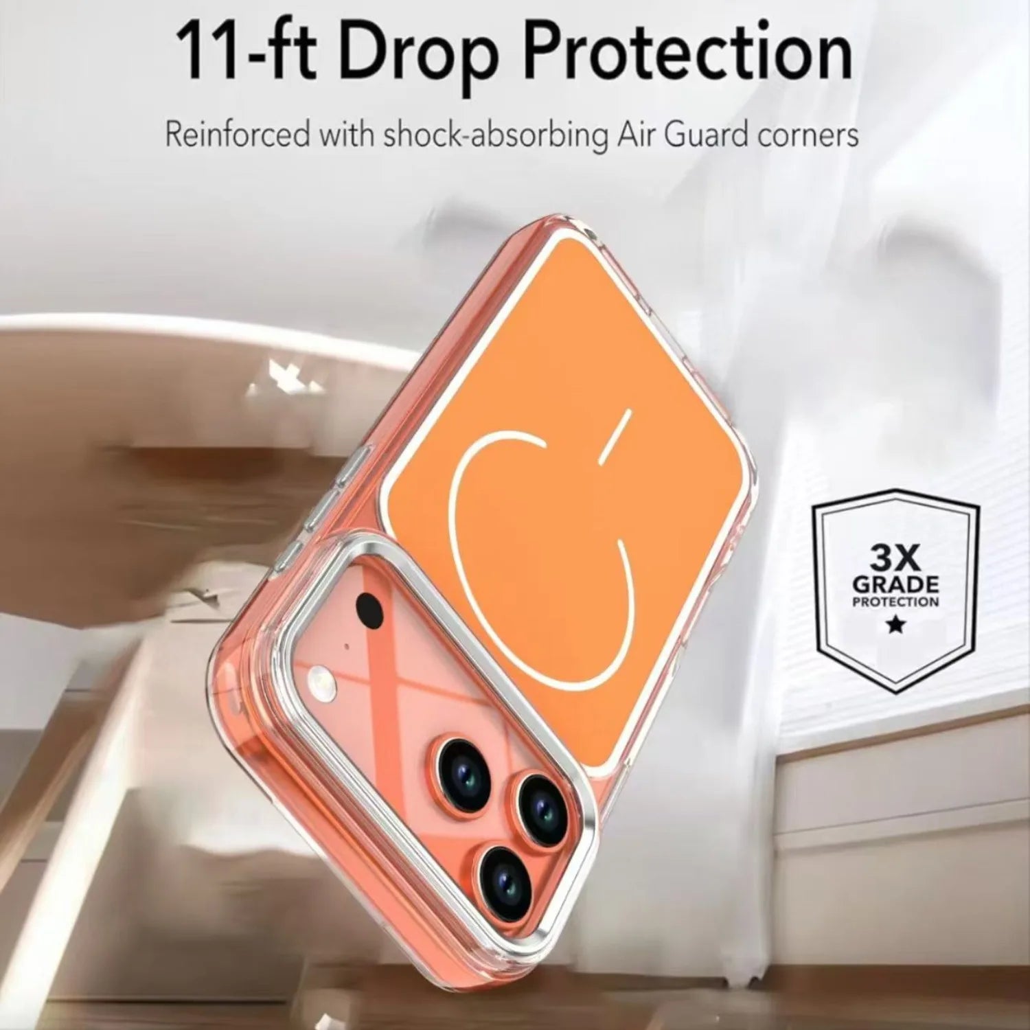 Clear Magnetic Shockproof Case