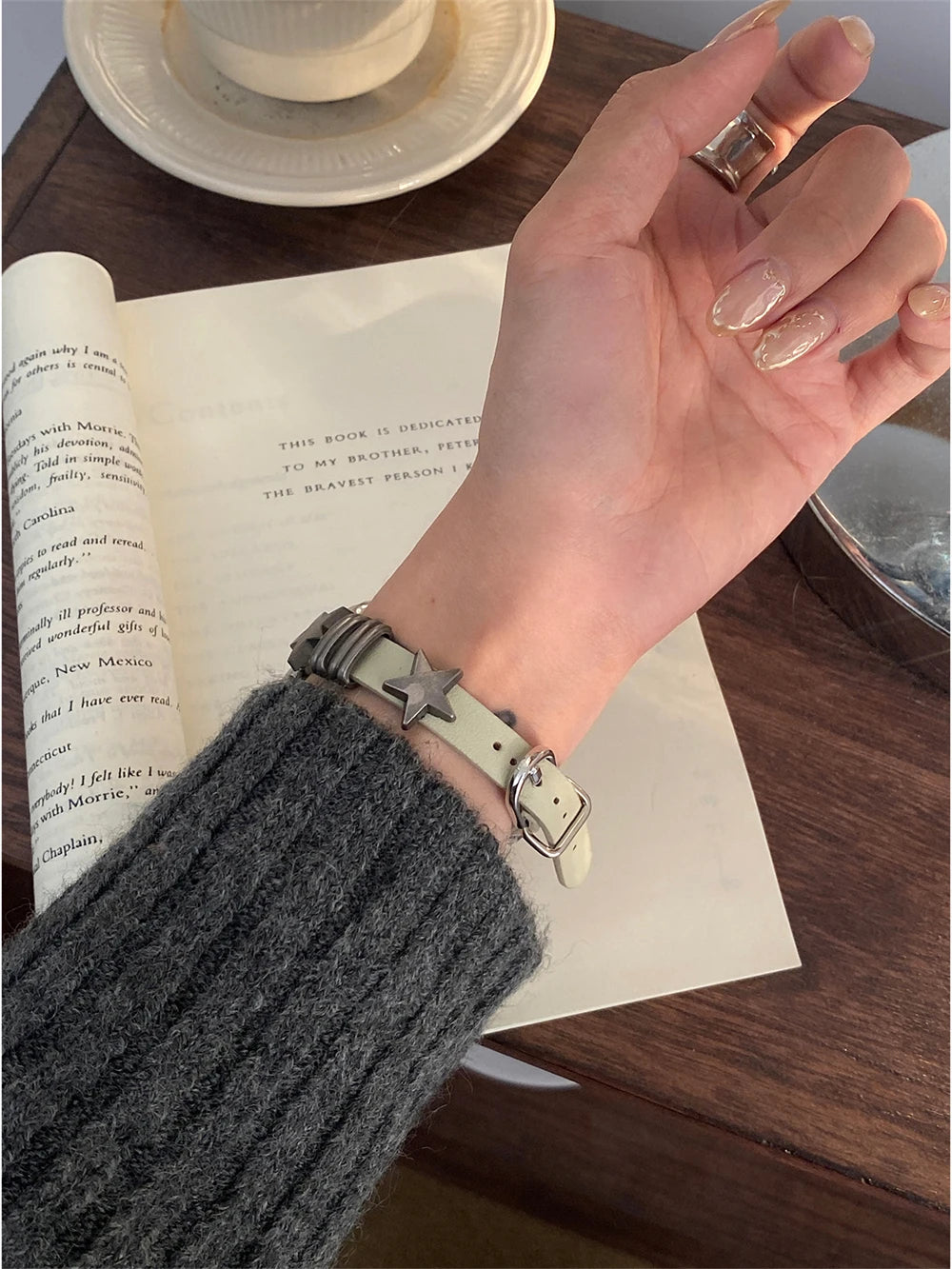 Vintage Leather Strap For Apple Watch