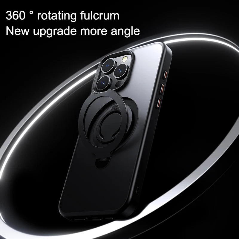 Shockproof Magnetic Case with Stand For iPhone