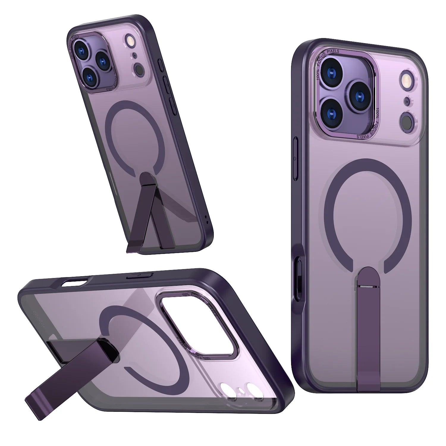 ClearMag Armor Magnetic Kickstand Case