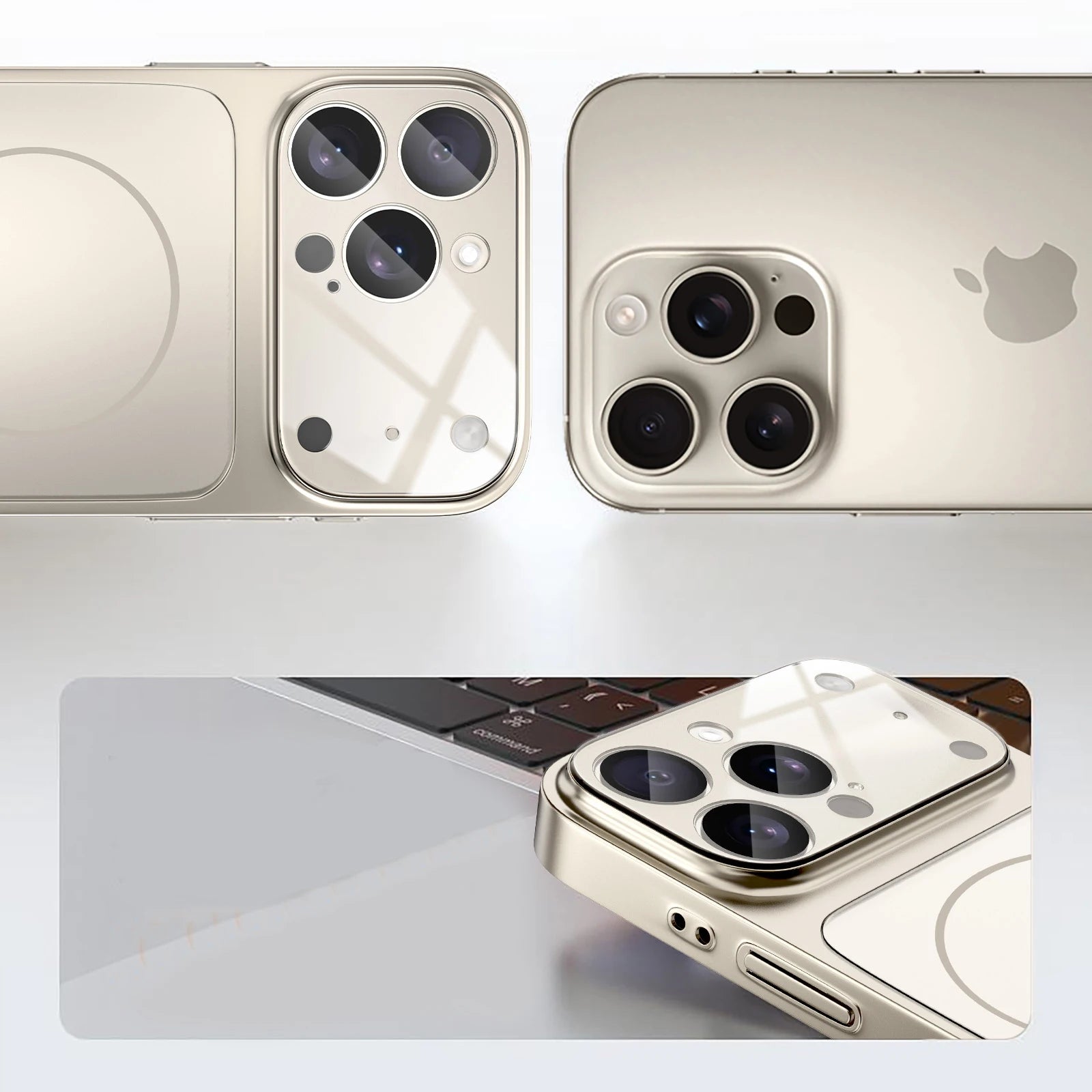 Premium Business Glass Case with MagSafe For iPhone