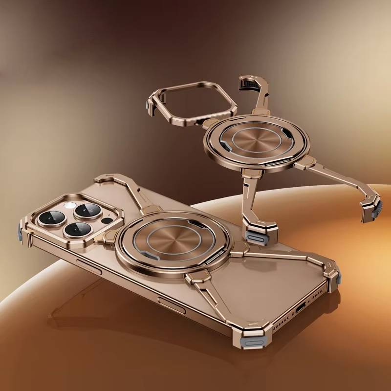 Magnetic Wireless Charging Case with Stand for iPhone Series