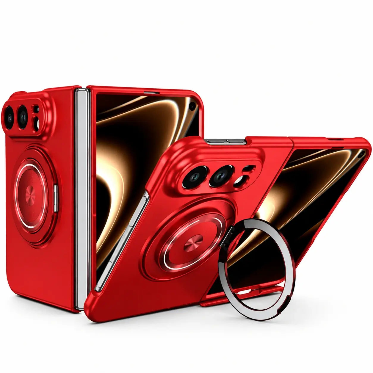 Magnetic Ring Stand Case for iPhone Ultra