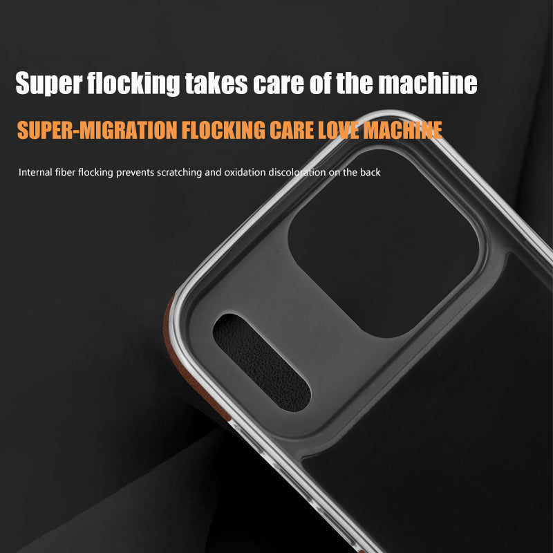 Luxury Leather Magnetic Ring Stand Case
