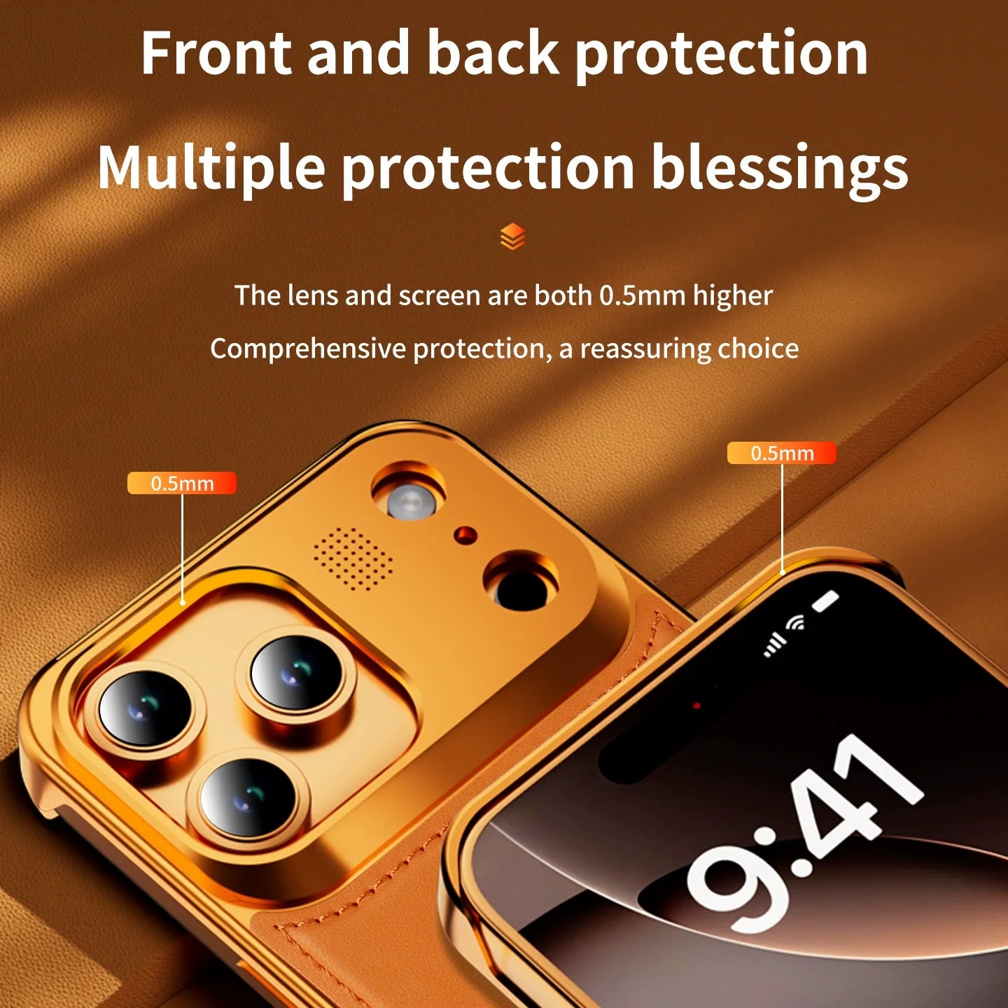 Premium Aroma Leather iPhone Case - Bella Straps
