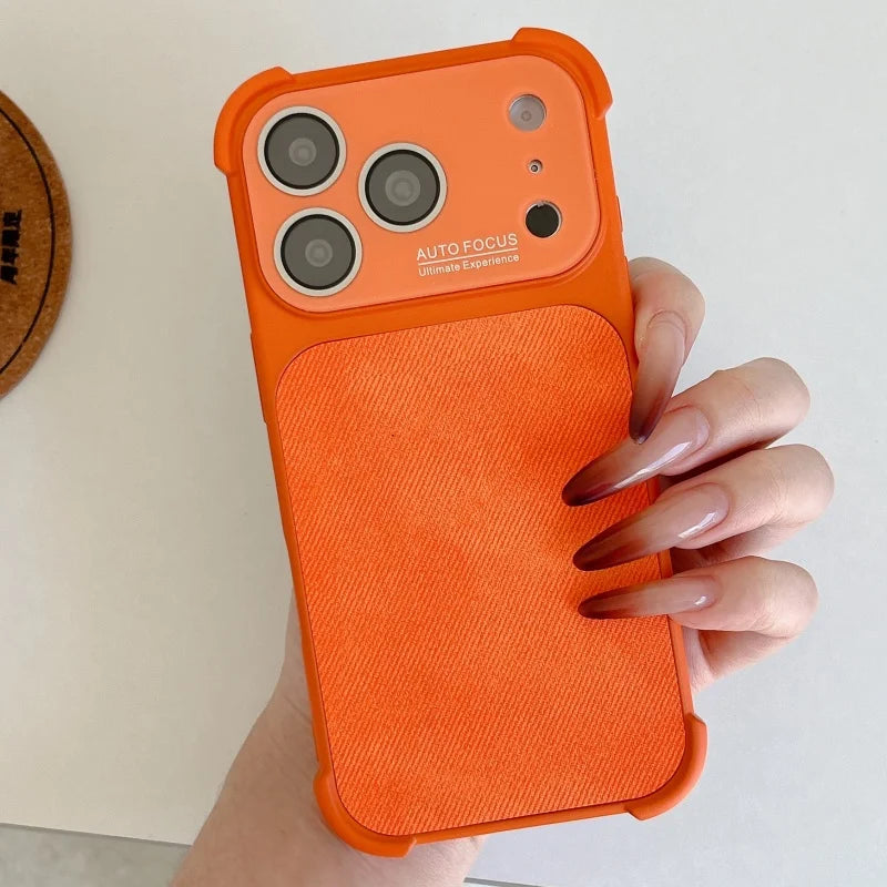 Shockproof Textured Fabric iPhone Case - Bella Straps