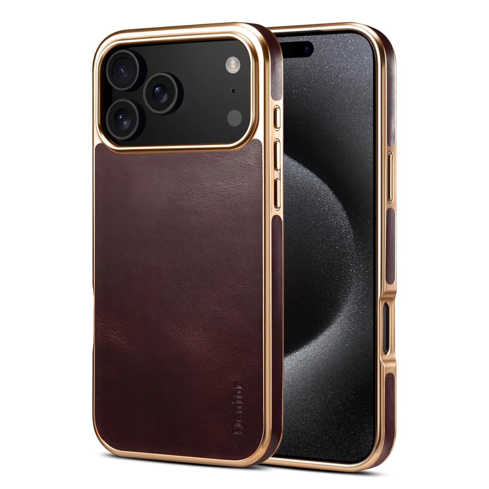 Elegant Leather Finish Case