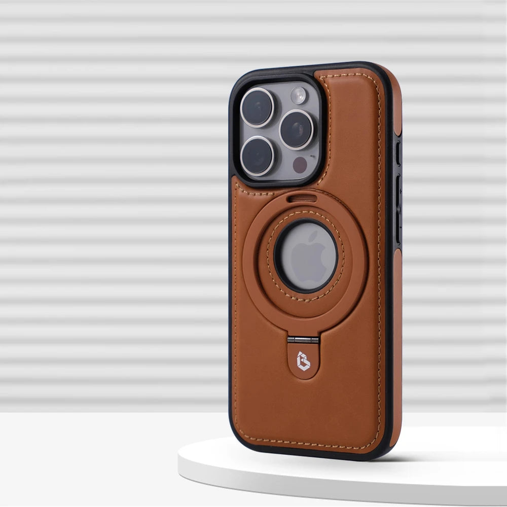 Luxury Magnetic Leather Stand Case