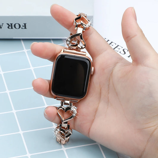 Luxury Stainless Steel Strap For Apple Watch