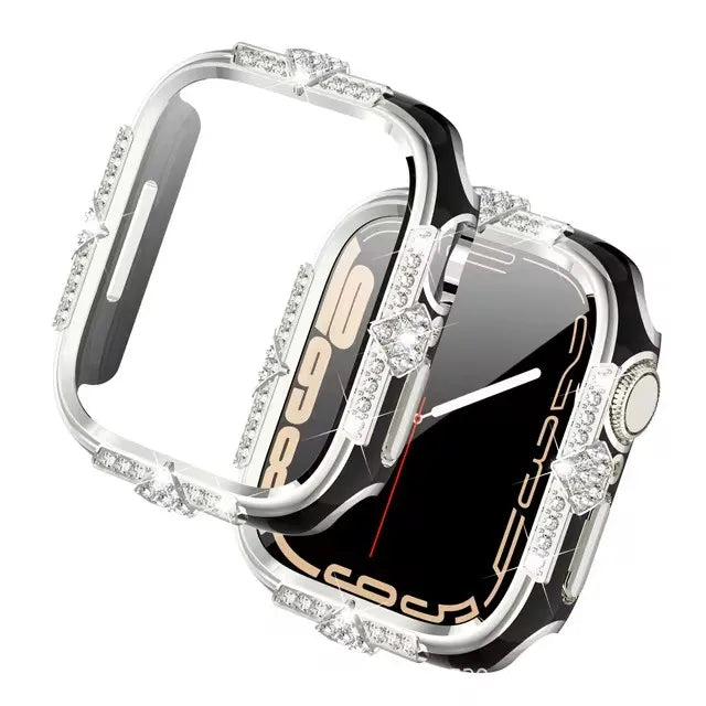 Diamond Apple Watch Case with Screen Protector