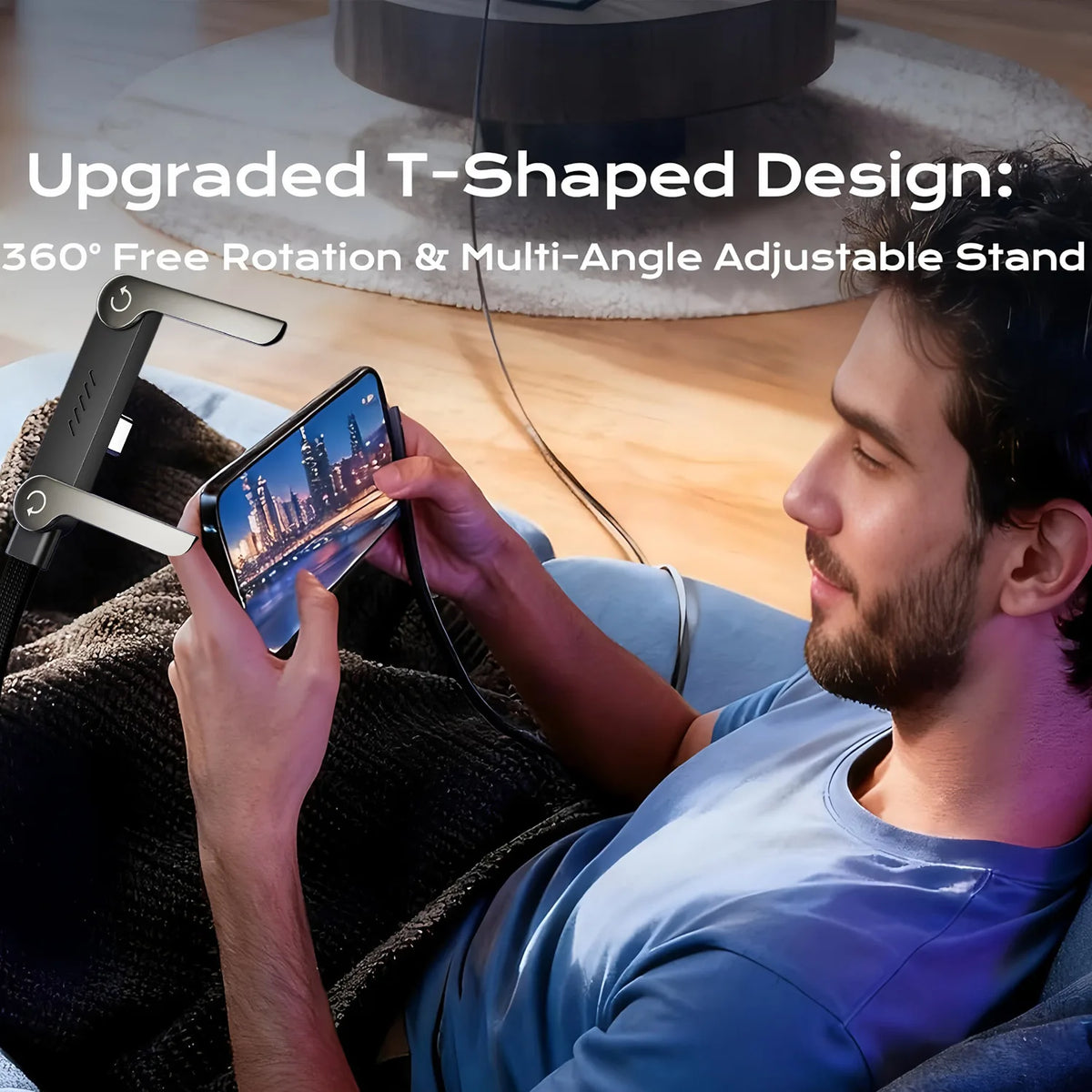FoldStand Pro 3-in-1 Fast Charging Cable - Bella Straps