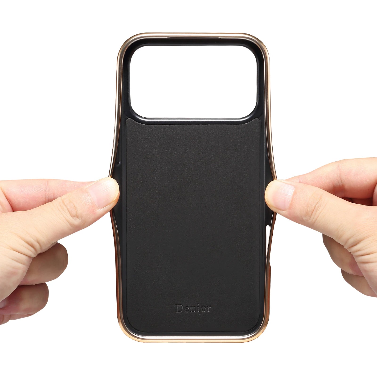 Elegant Leather Finish Case