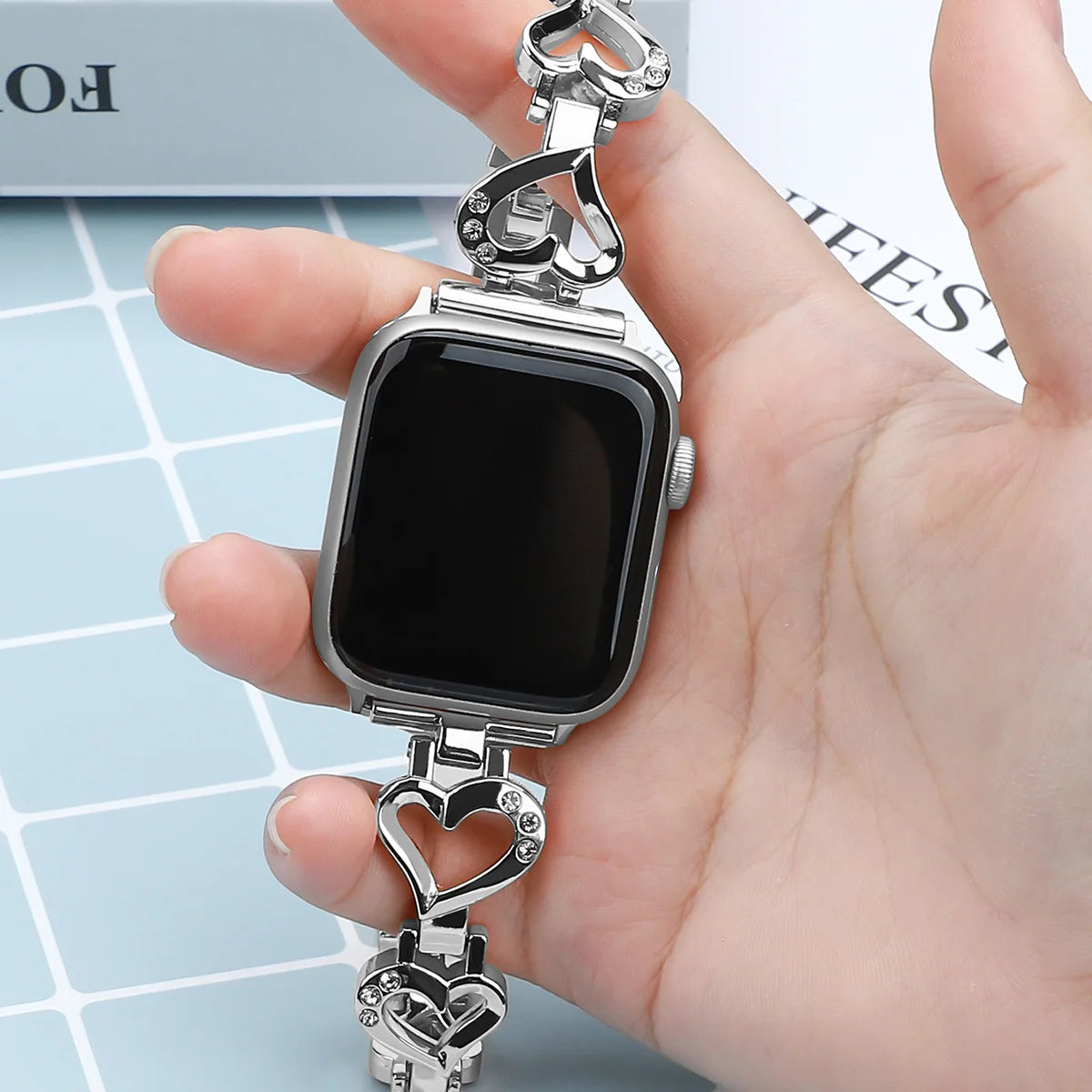 Luxury Stainless Steel Strap For Apple Watch