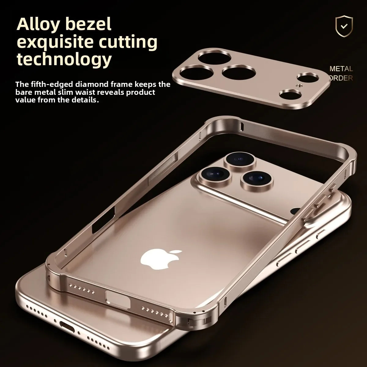 Metal Bumper Case for iPhone 17 Series