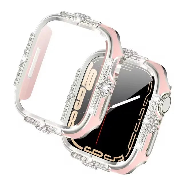 Diamond Apple Watch Case with Screen Protector