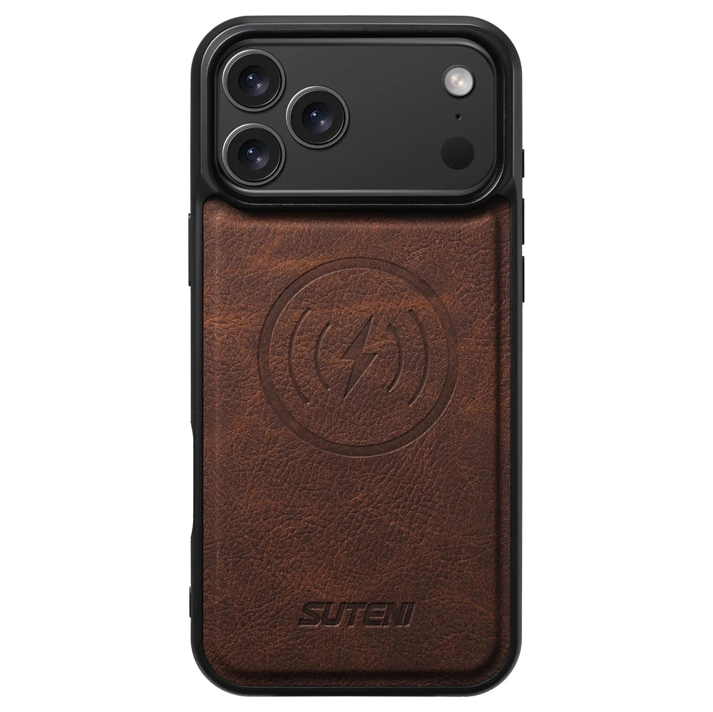 Premium Leather Magnetic Case