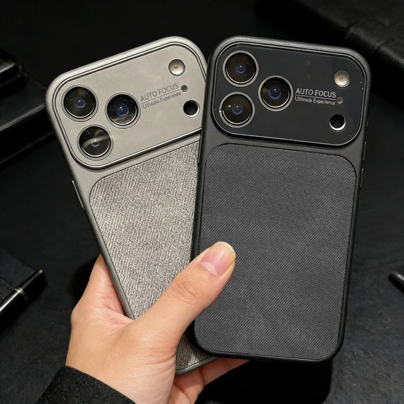Shockproof Fabric Metal iPhone Case - Bella Straps