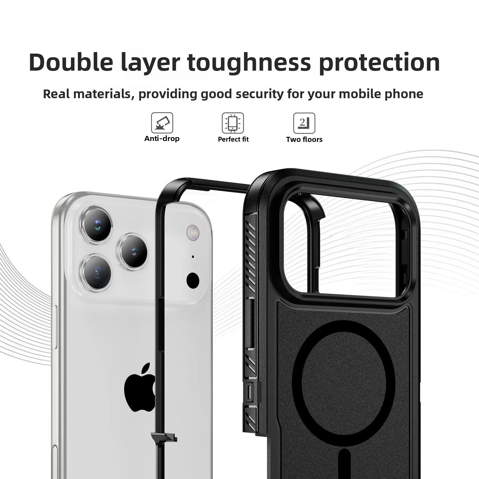 Anti-Fall Magnetic Case