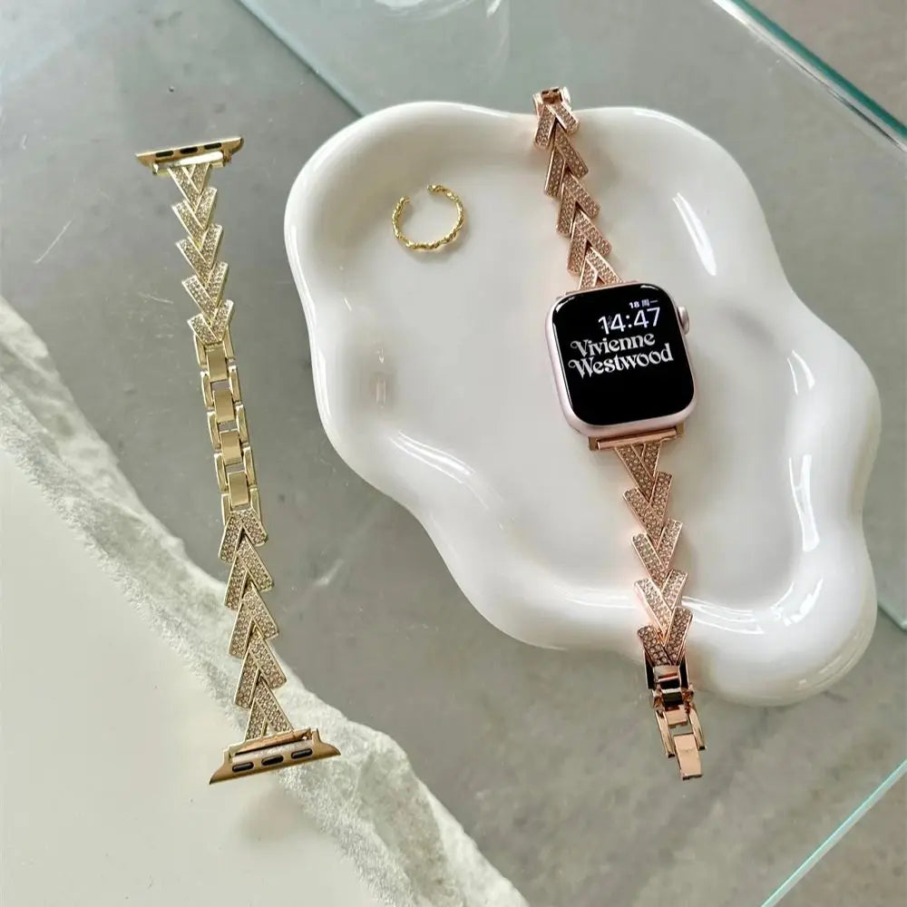 Luxury Diamond Strap For Apple Watch