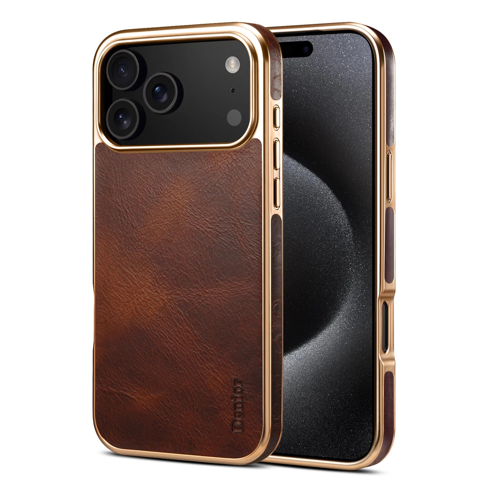 Elegant Leather Finish Case