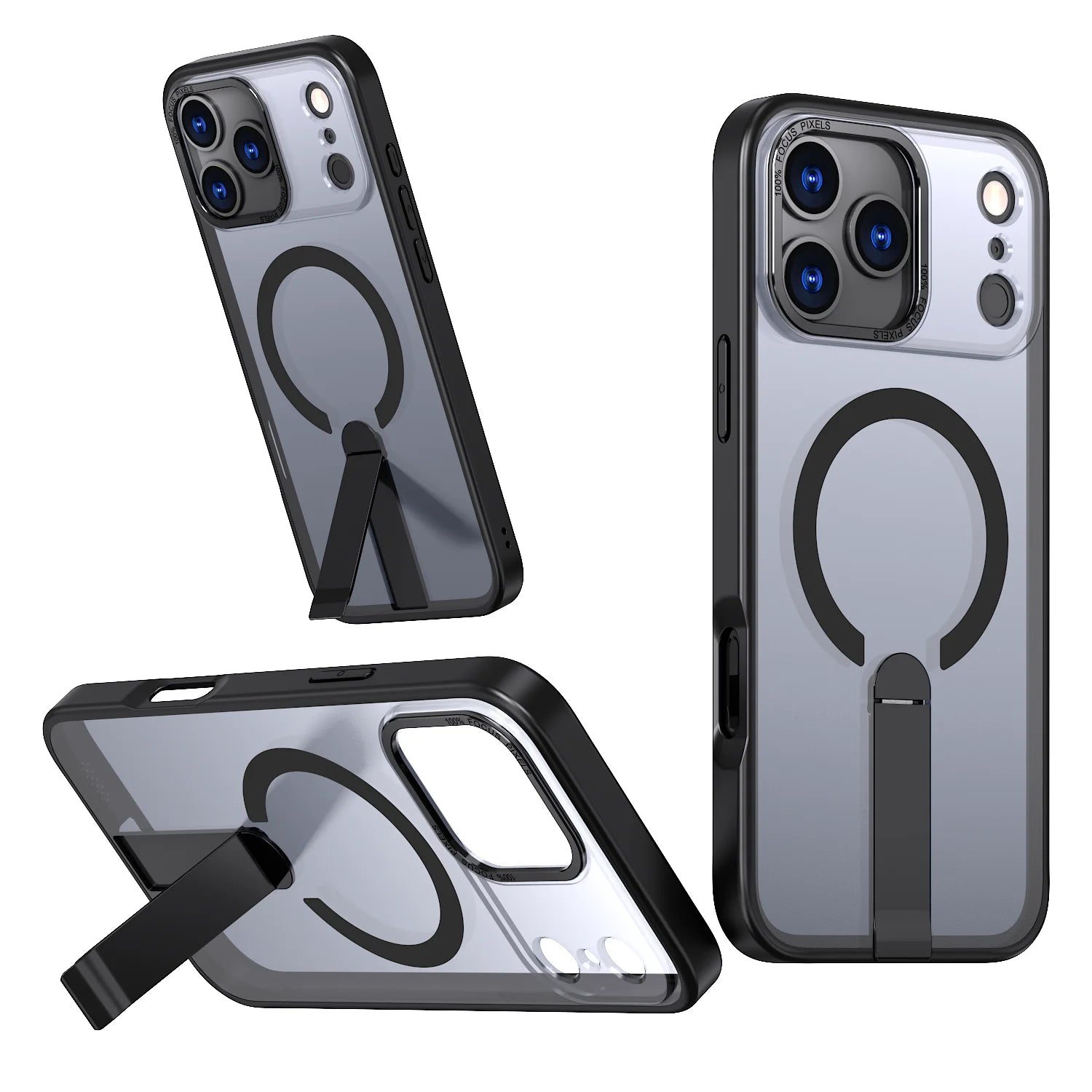 ClearMag Armor Magnetic Kickstand Case
