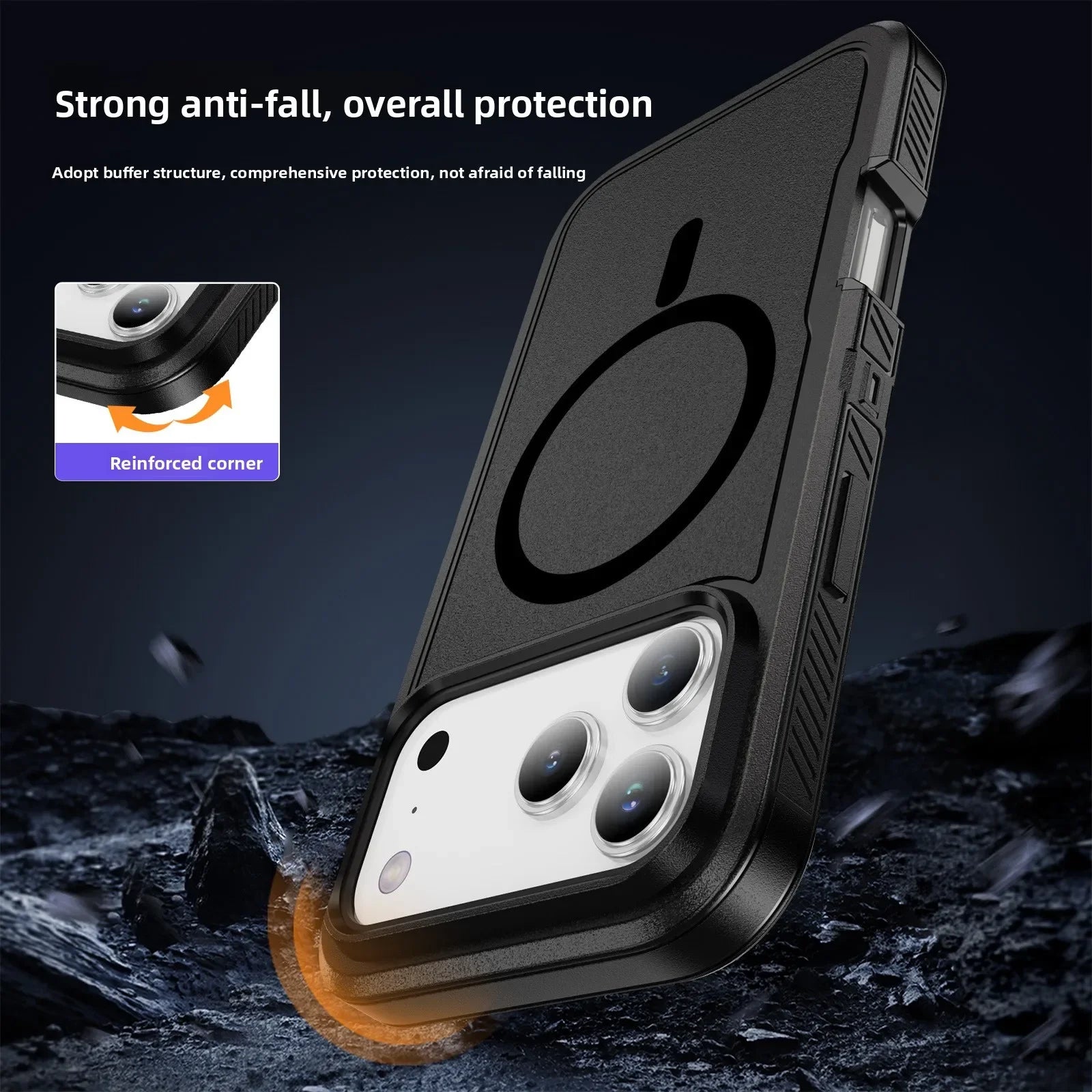 Anti-Fall Magnetic Case
