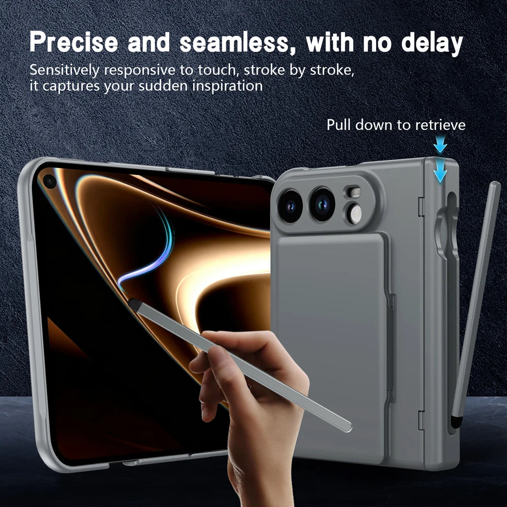 Full Hinge Protection Wallet Case for iPhone Ultra