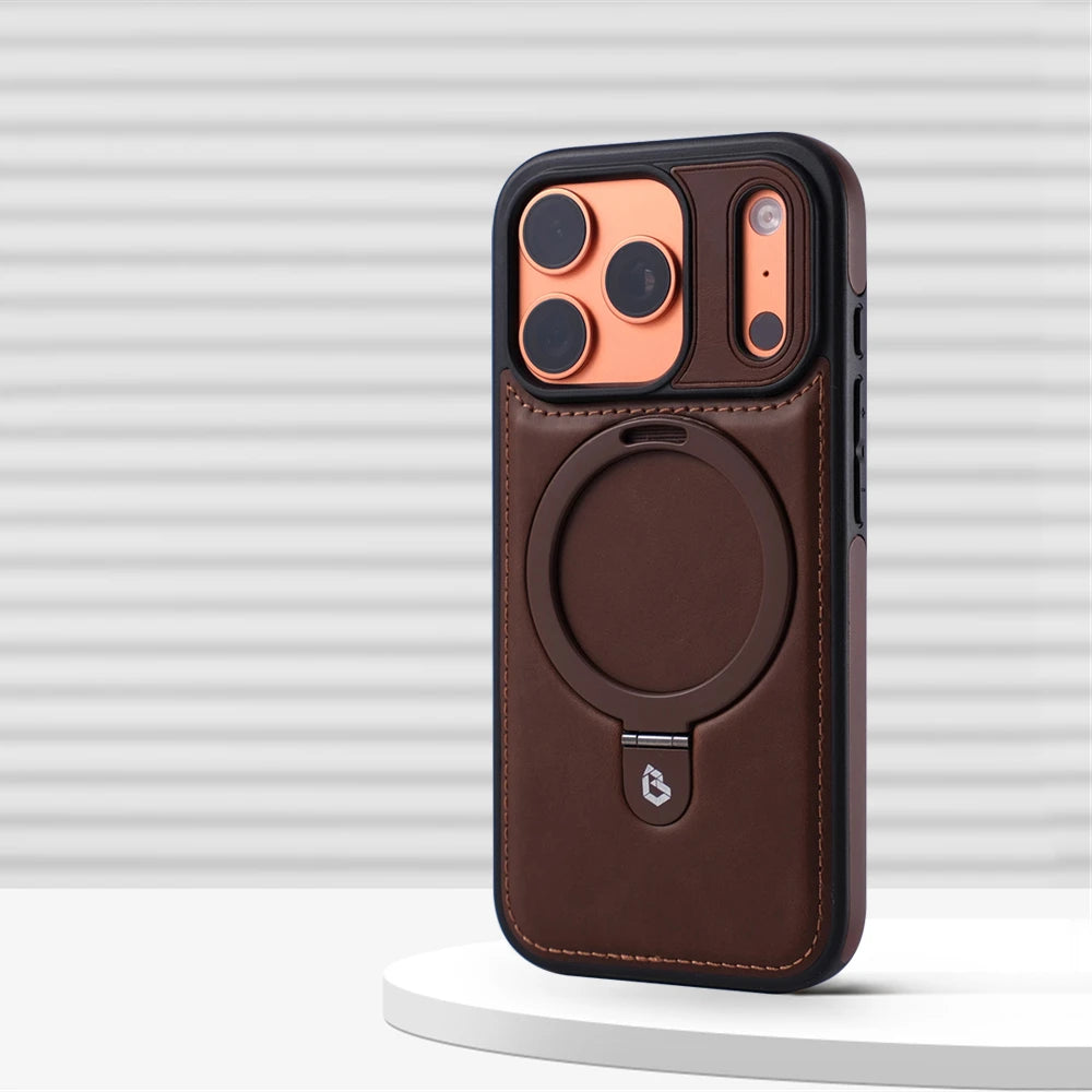 Luxury Magnetic Leather Stand Case