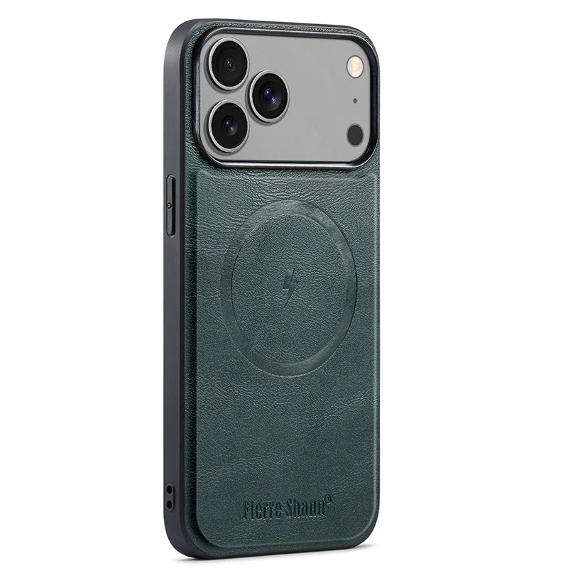Premium Magnetic Leather Case