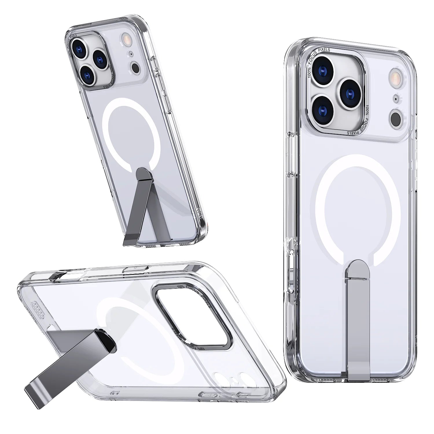 ClearMag Armor Magnetic Kickstand Case