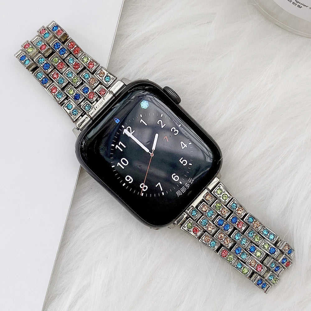 Diamond strap for Apple Watch