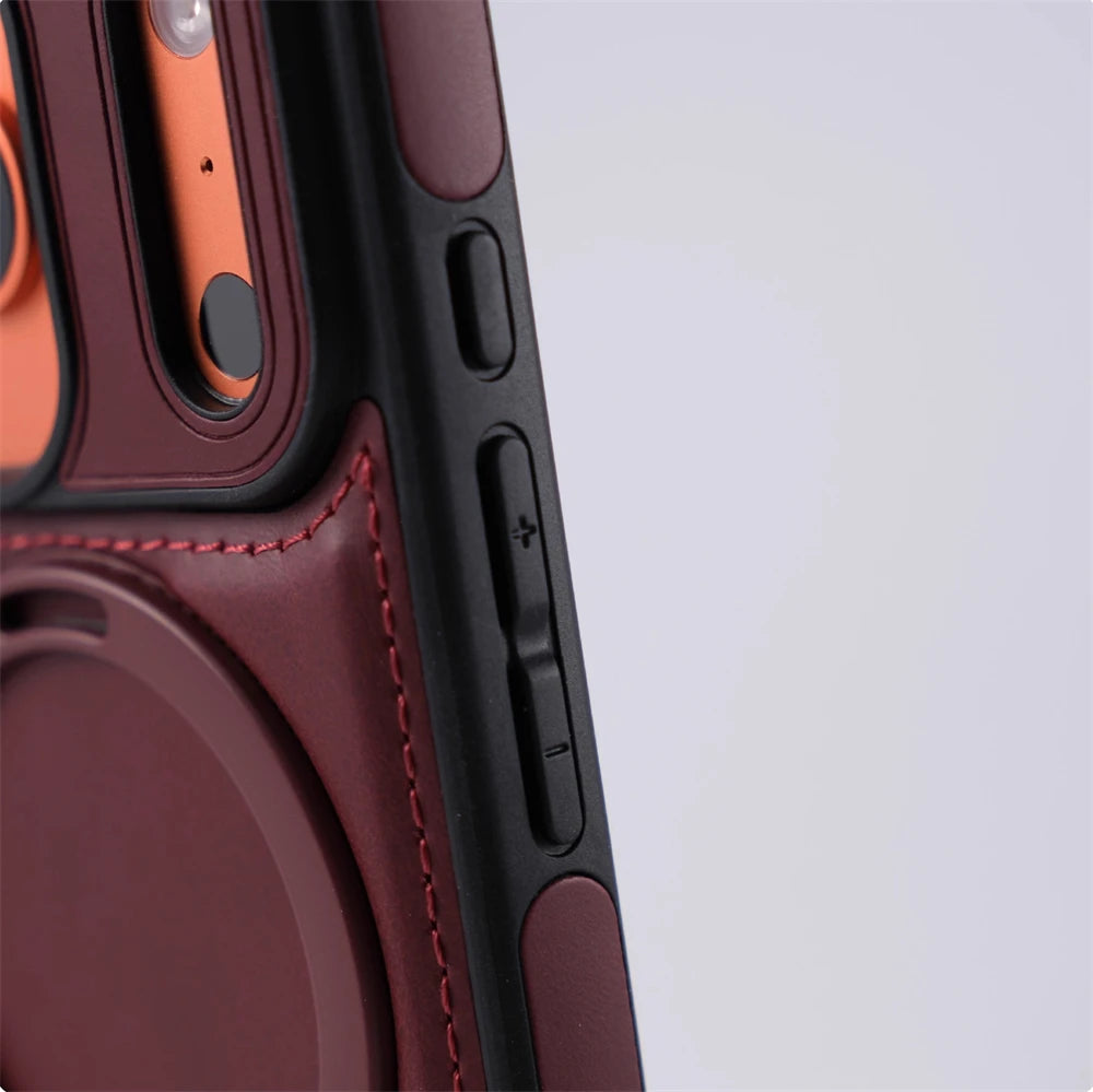 Luxury Magnetic Leather Stand Case