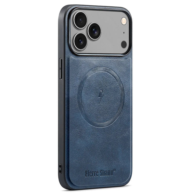 Premium Magnetic Leather Case