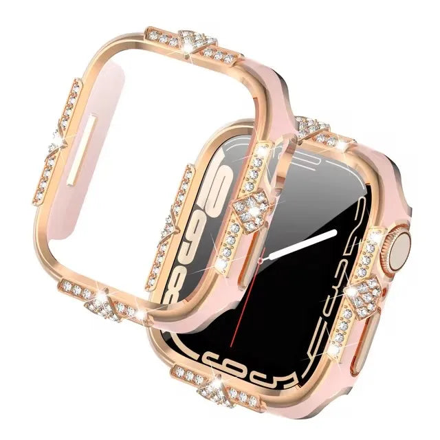 Diamond Apple Watch Case with Screen Protector