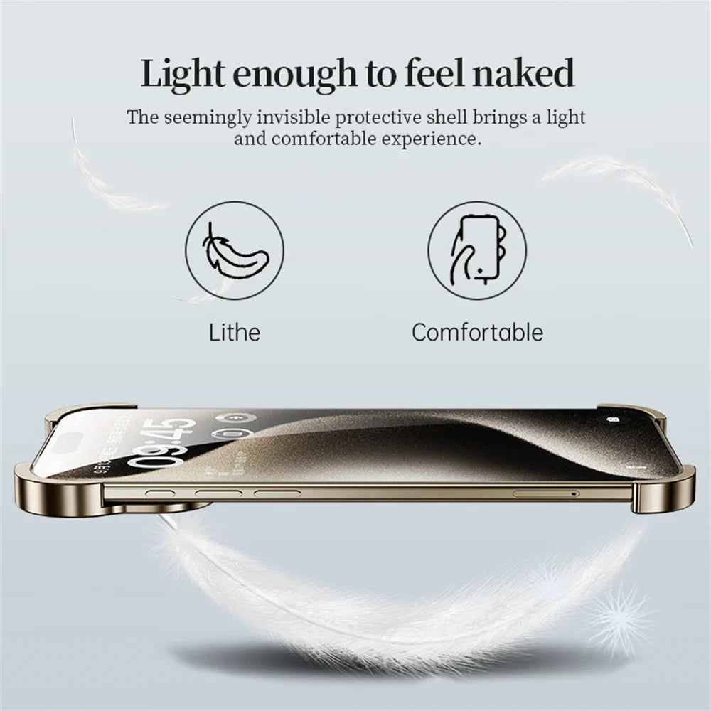 Luxury Aluminum Frame iPhone Case