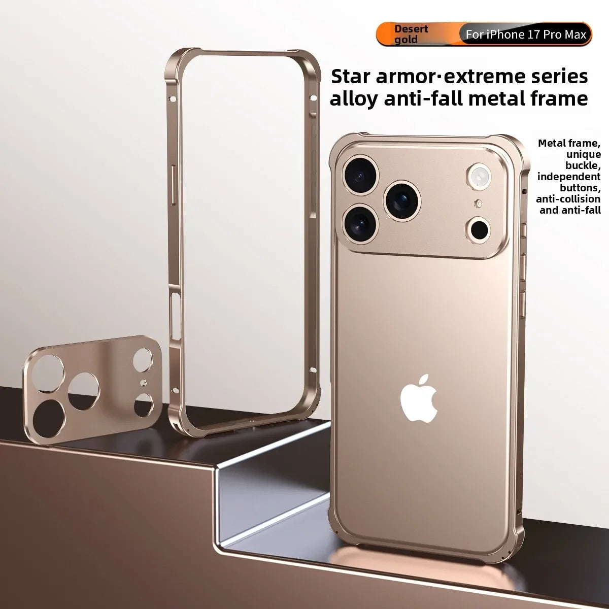 Metal Bumper Case for iPhone 17 Series