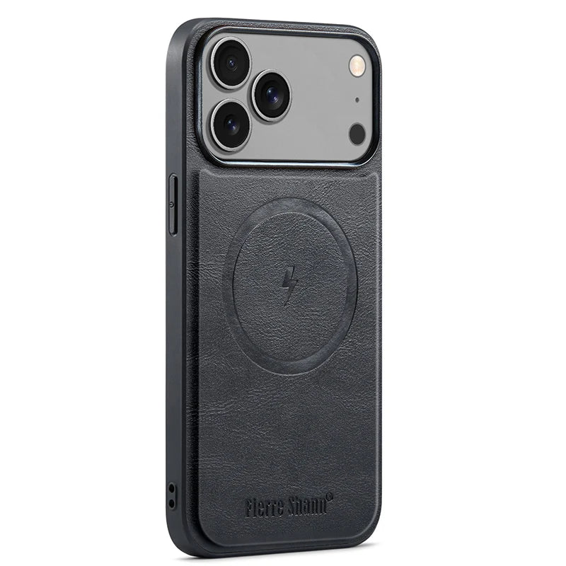 Premium Magnetic Leather Case