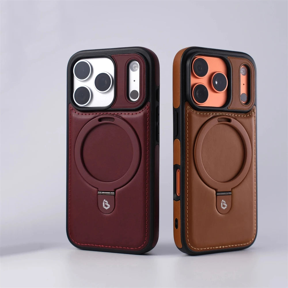 Luxury Magnetic Leather Stand Case