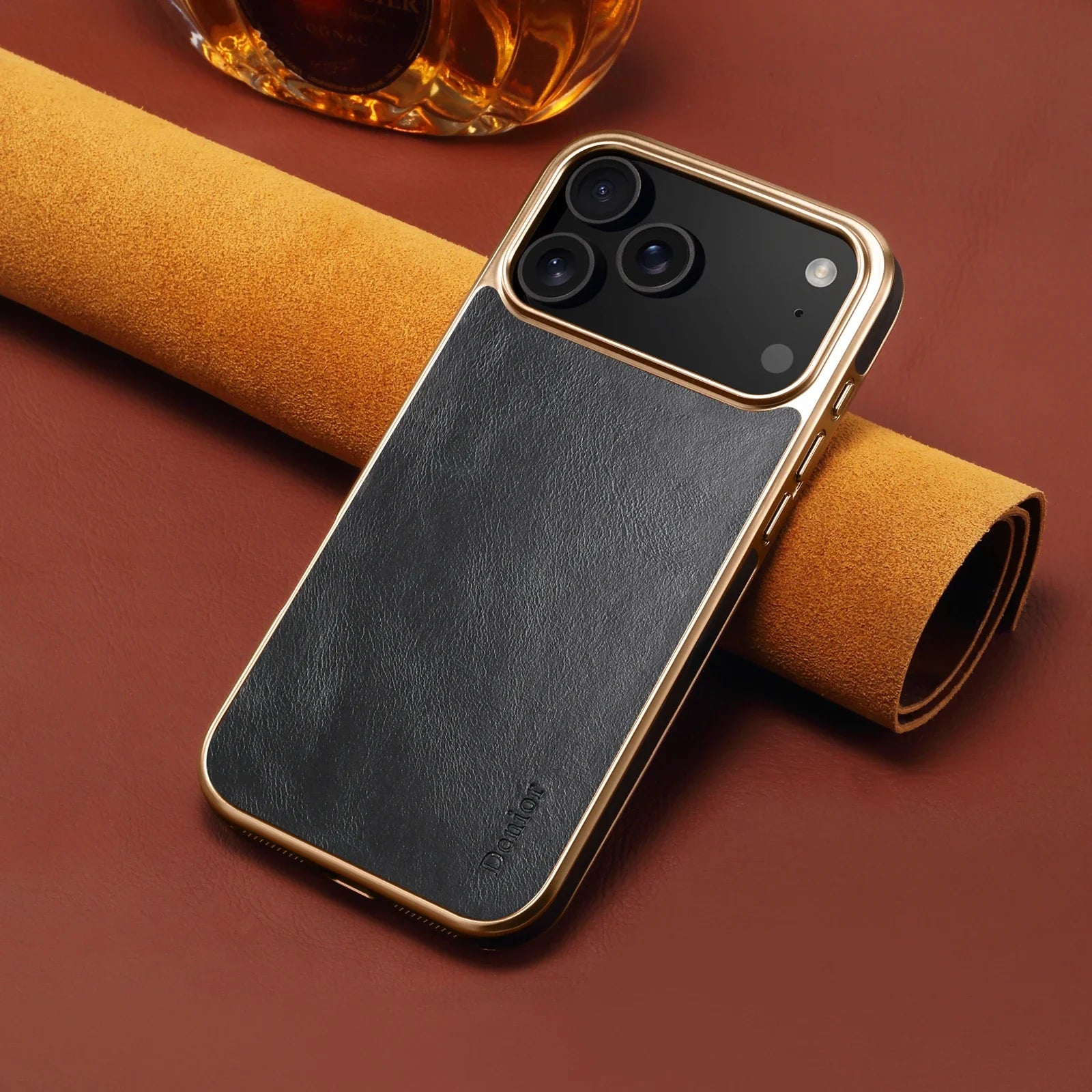 Elegant Leather Finish Case