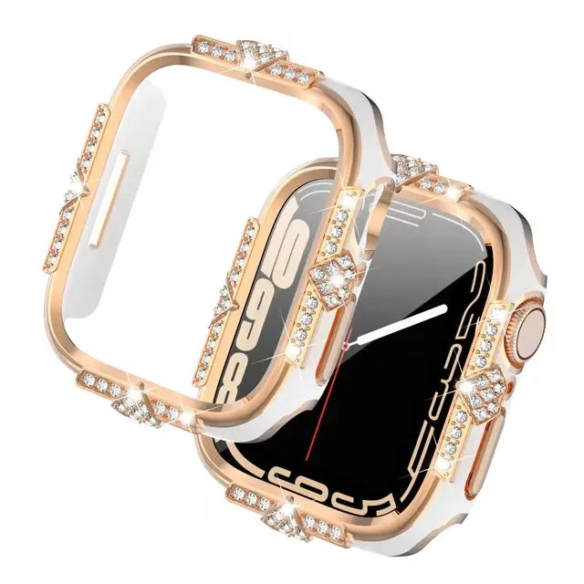 Diamond Apple Watch Case with Screen Protector