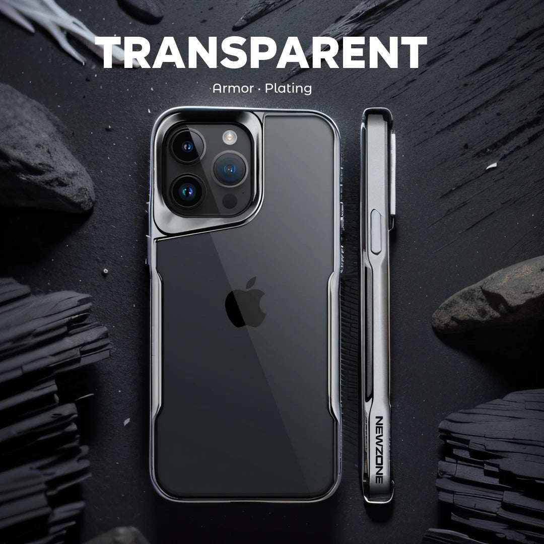 Transparent Shockproof Case For iPhone Series