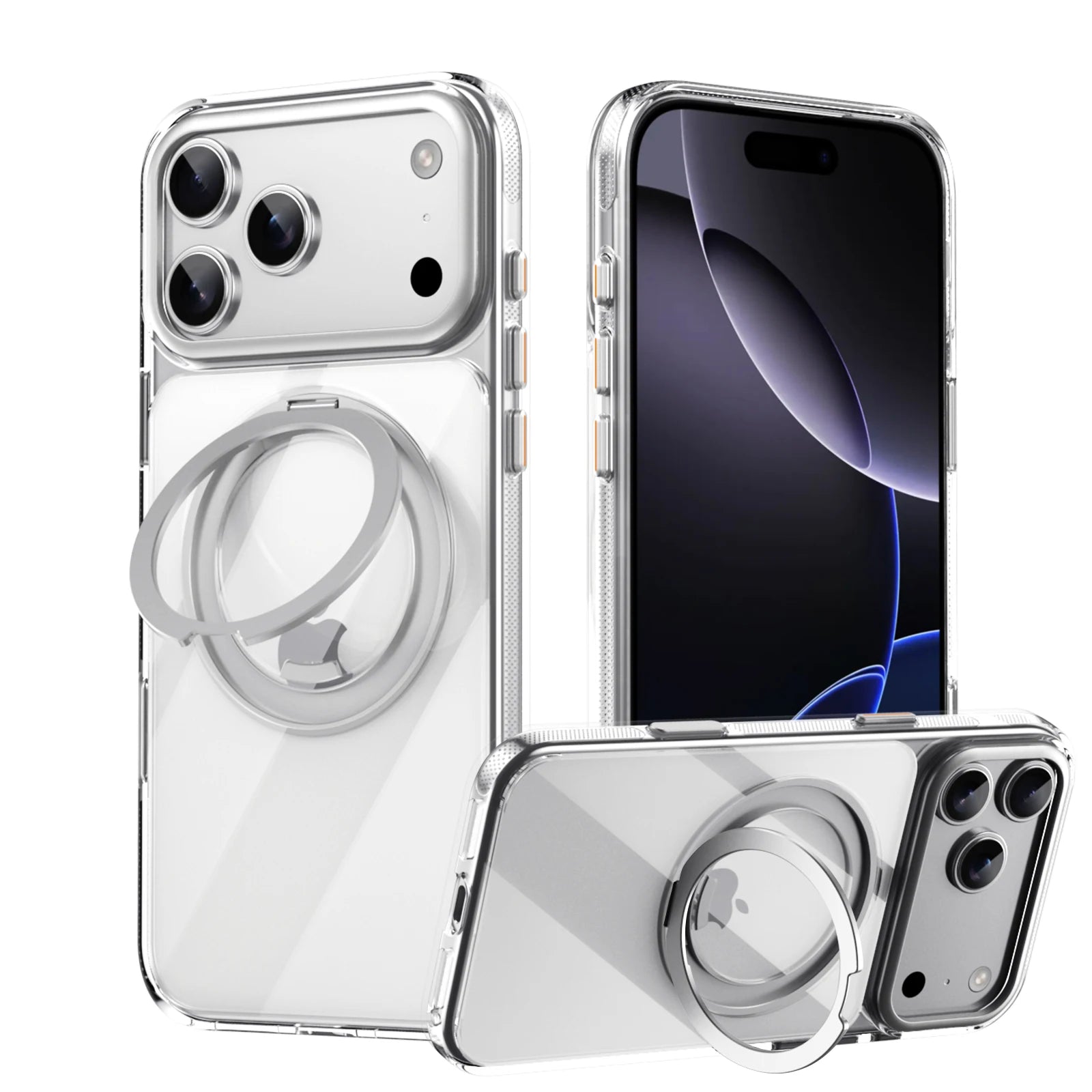 Magnetic Ring Stand Case