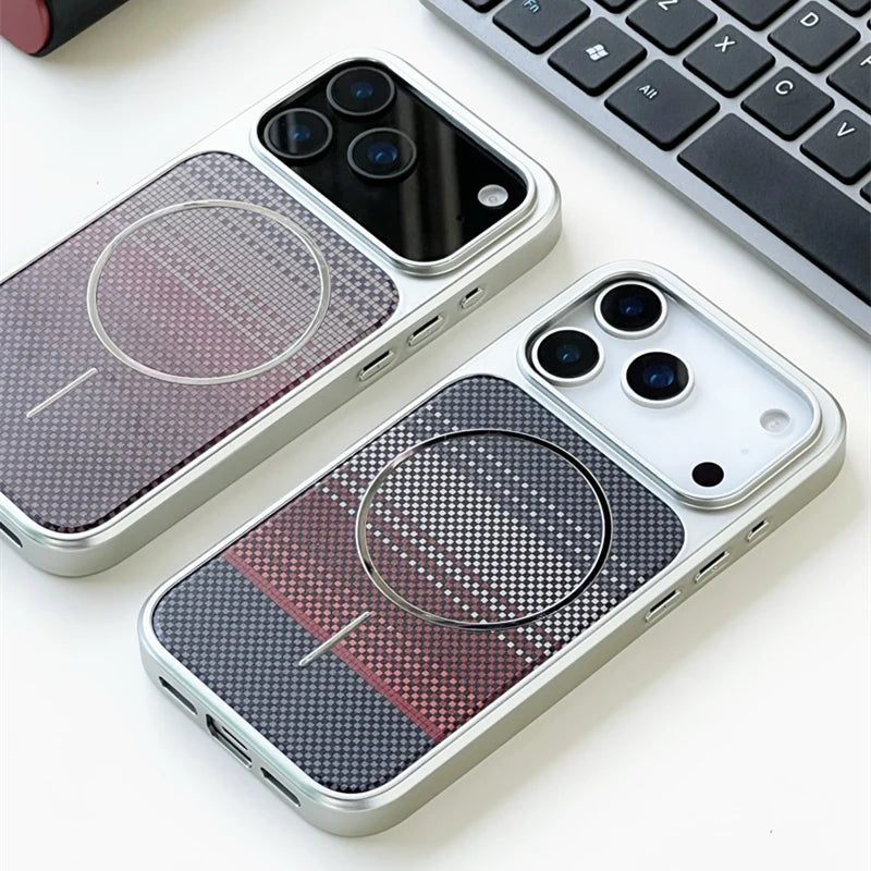 Carbon Fibre MagSafe Case For iPhone