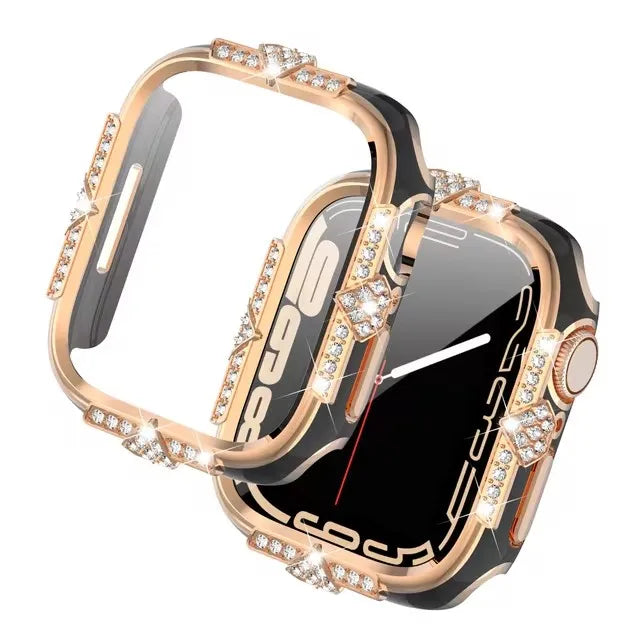 Diamond Apple Watch Case with Screen Protector