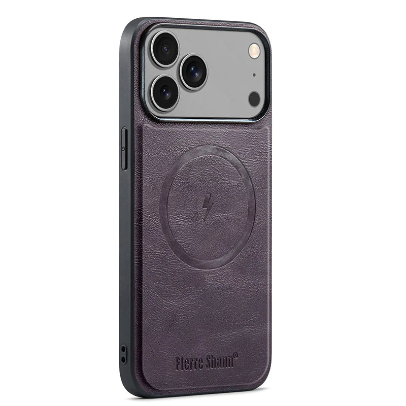 Premium Magnetic Leather Case