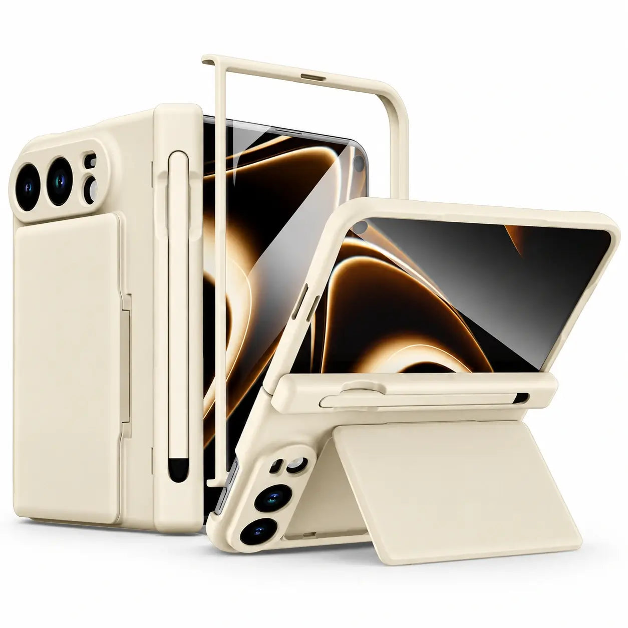 Full Hinge Protection Wallet Case for iPhone Ultra